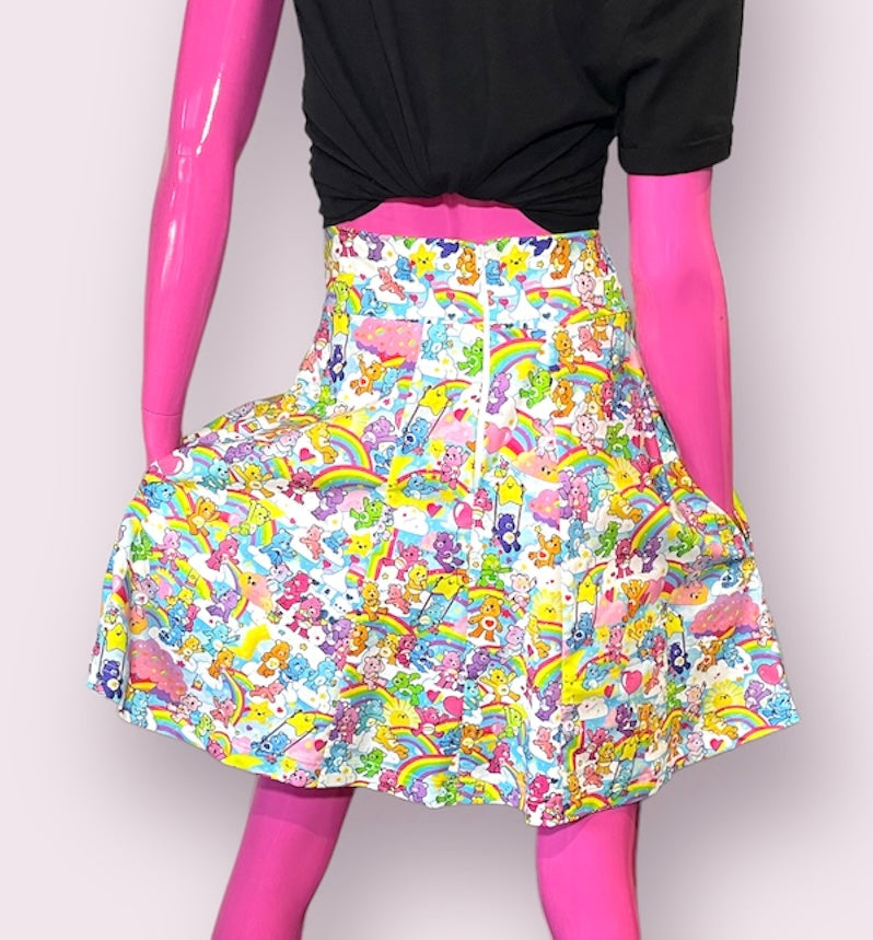 SkaterSkirt- Carebears