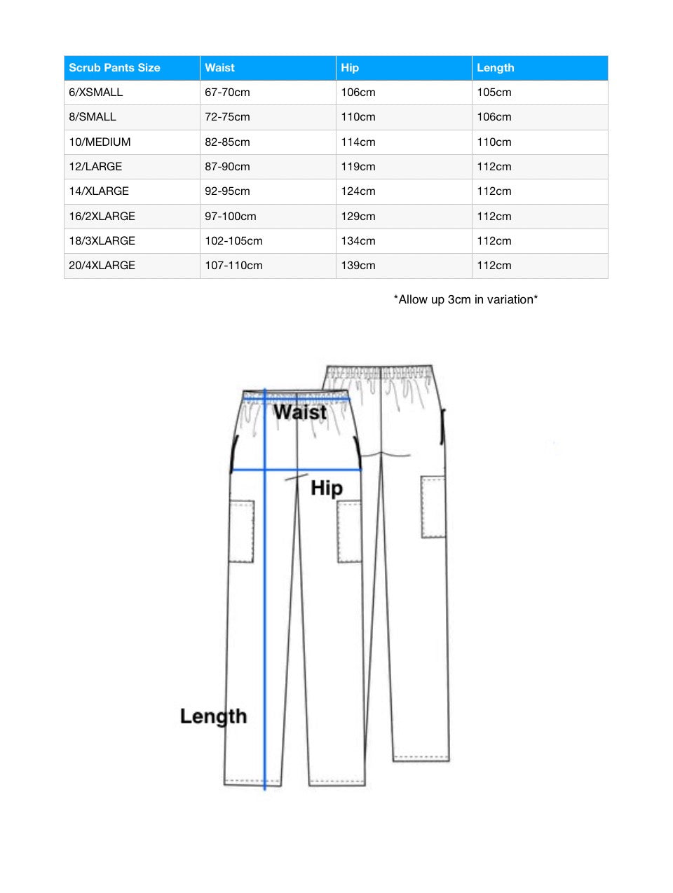 Australian Made Scrub Set- Rainbow Brite