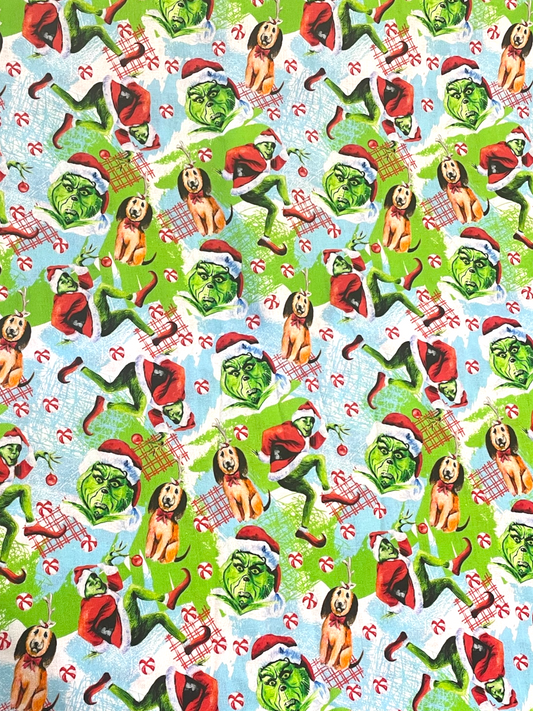 Australian Made Scrub Set- Grinch and Max