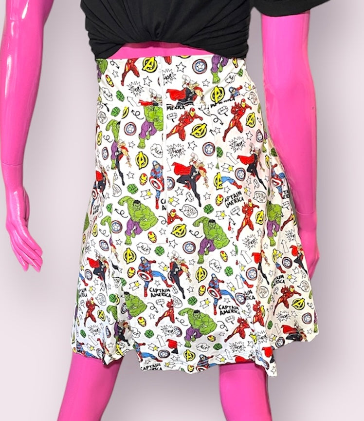 SkaterSkirt- Marvel Scatter