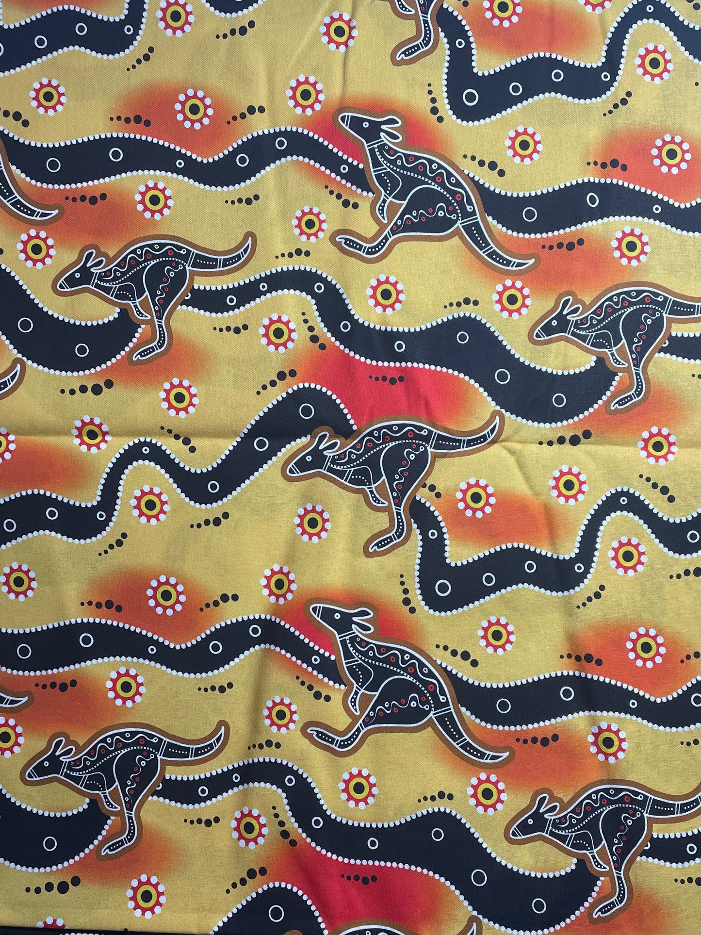 Australian Made Scrub Top- Outback Roos