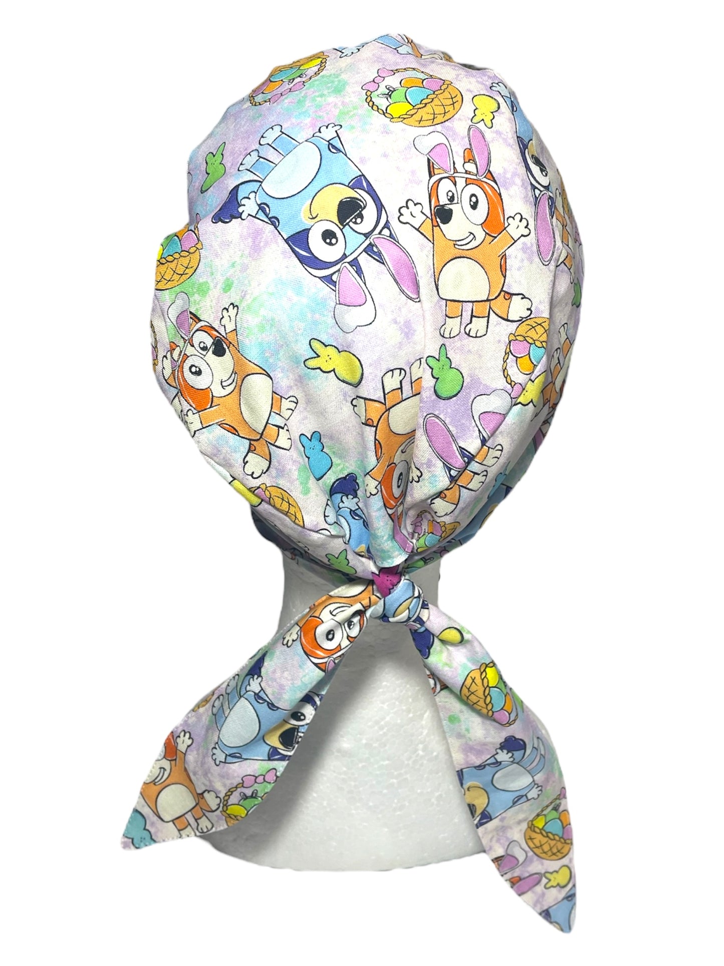 Scrub Cap- Bluey Easter