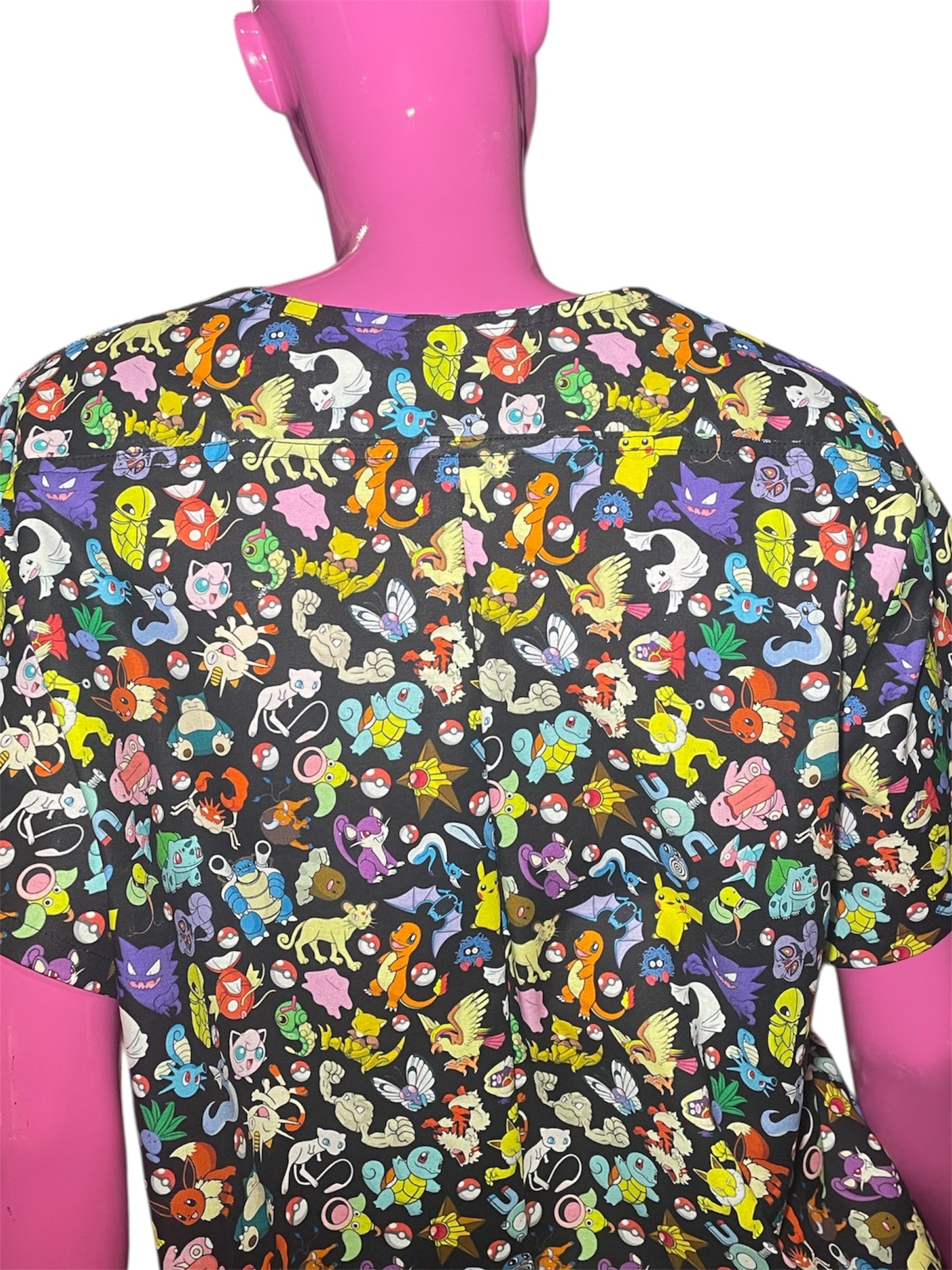 Scrub Top- Pokémon OG