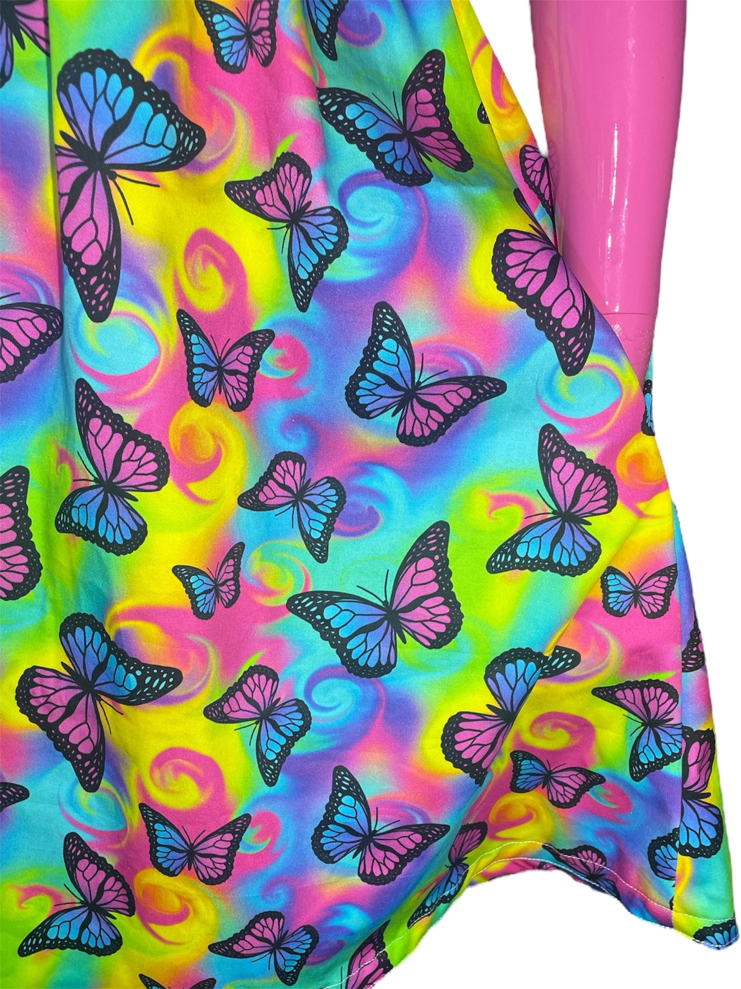 Sweetheart Dress- Rainbow Butterflies