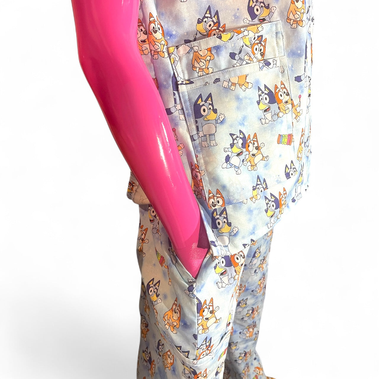 Australian Made Scrub Set- Bluey Playtime