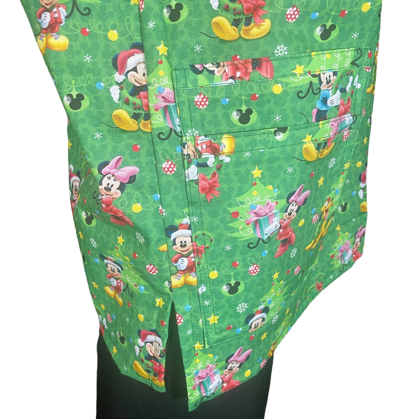 Australian Made Scrub Top- House of Mouse Christmas