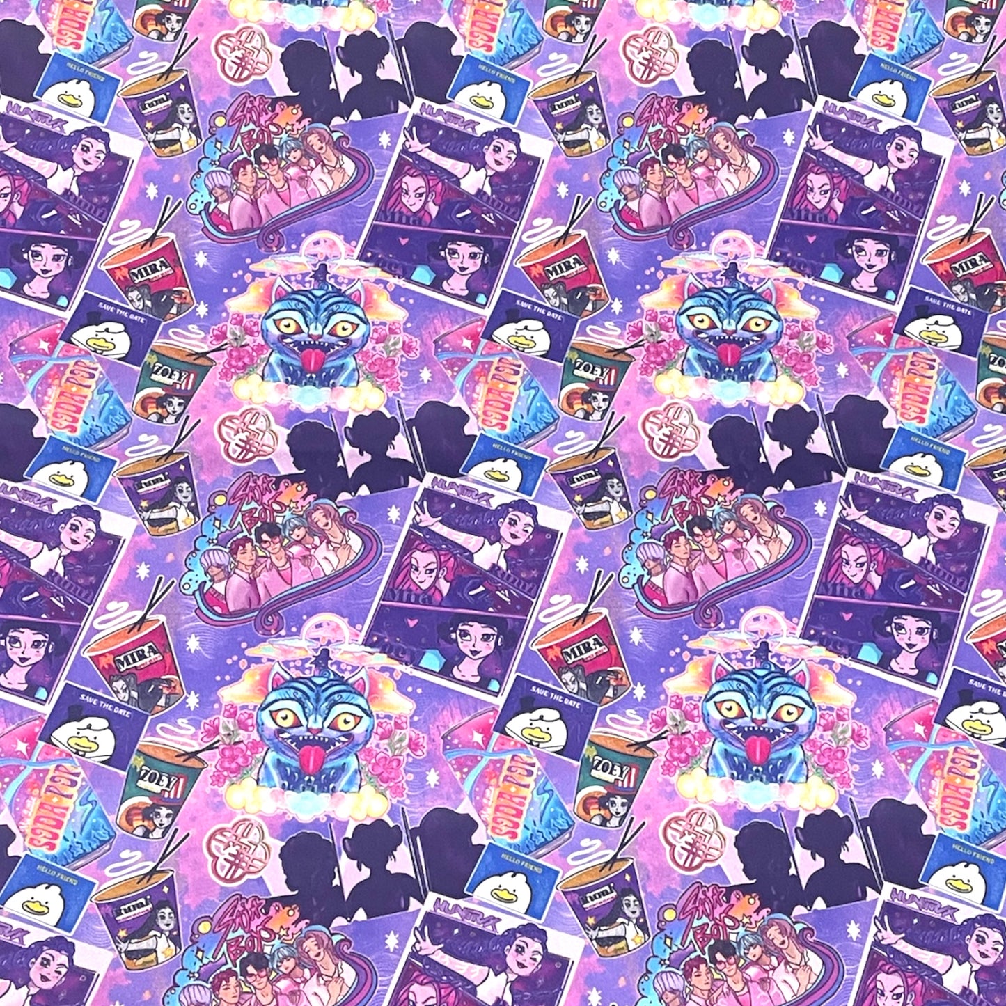 Australian Made Scrub Pants- K-pop Demon Hunters