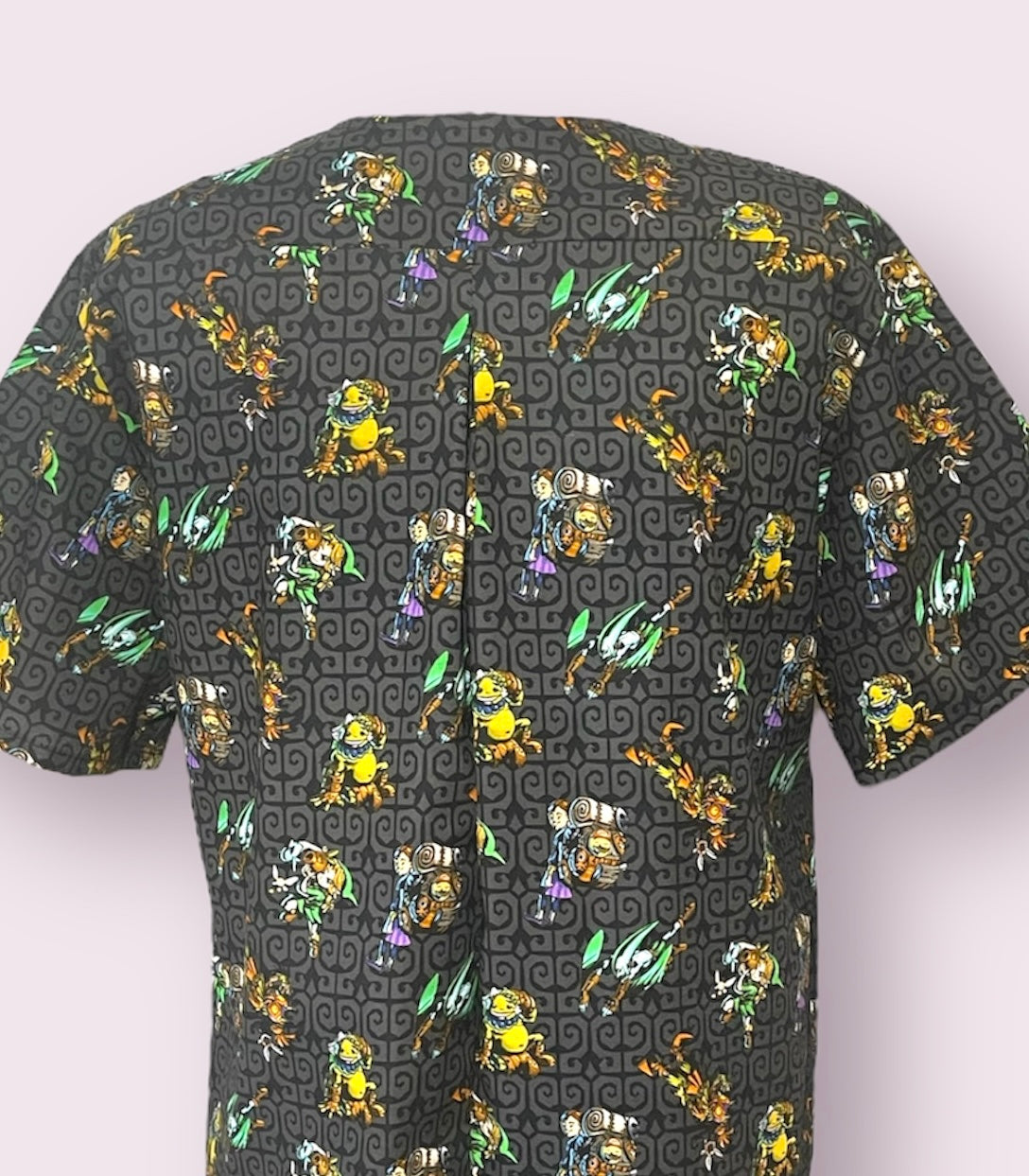 Scrub Top- Zelda and Friends