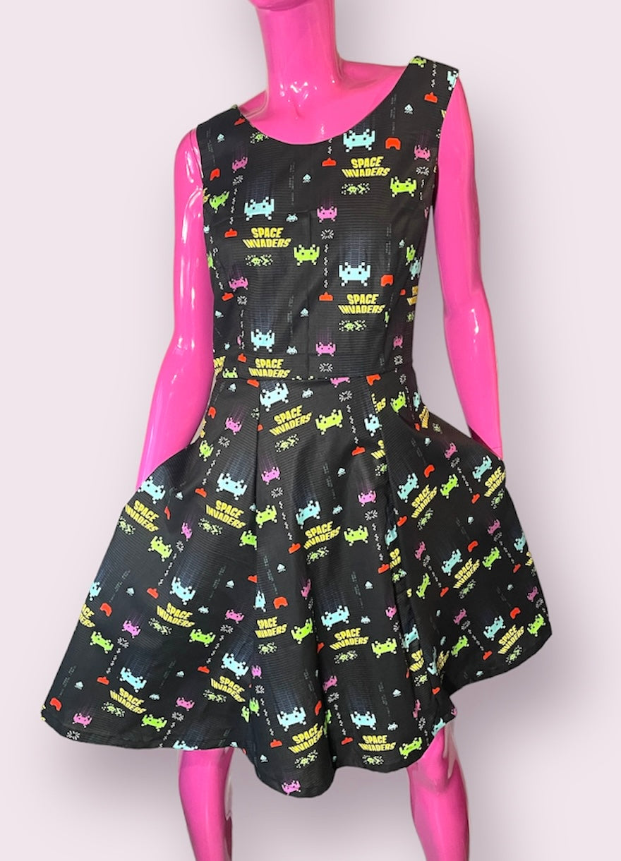 KC Dress- Space Invaders