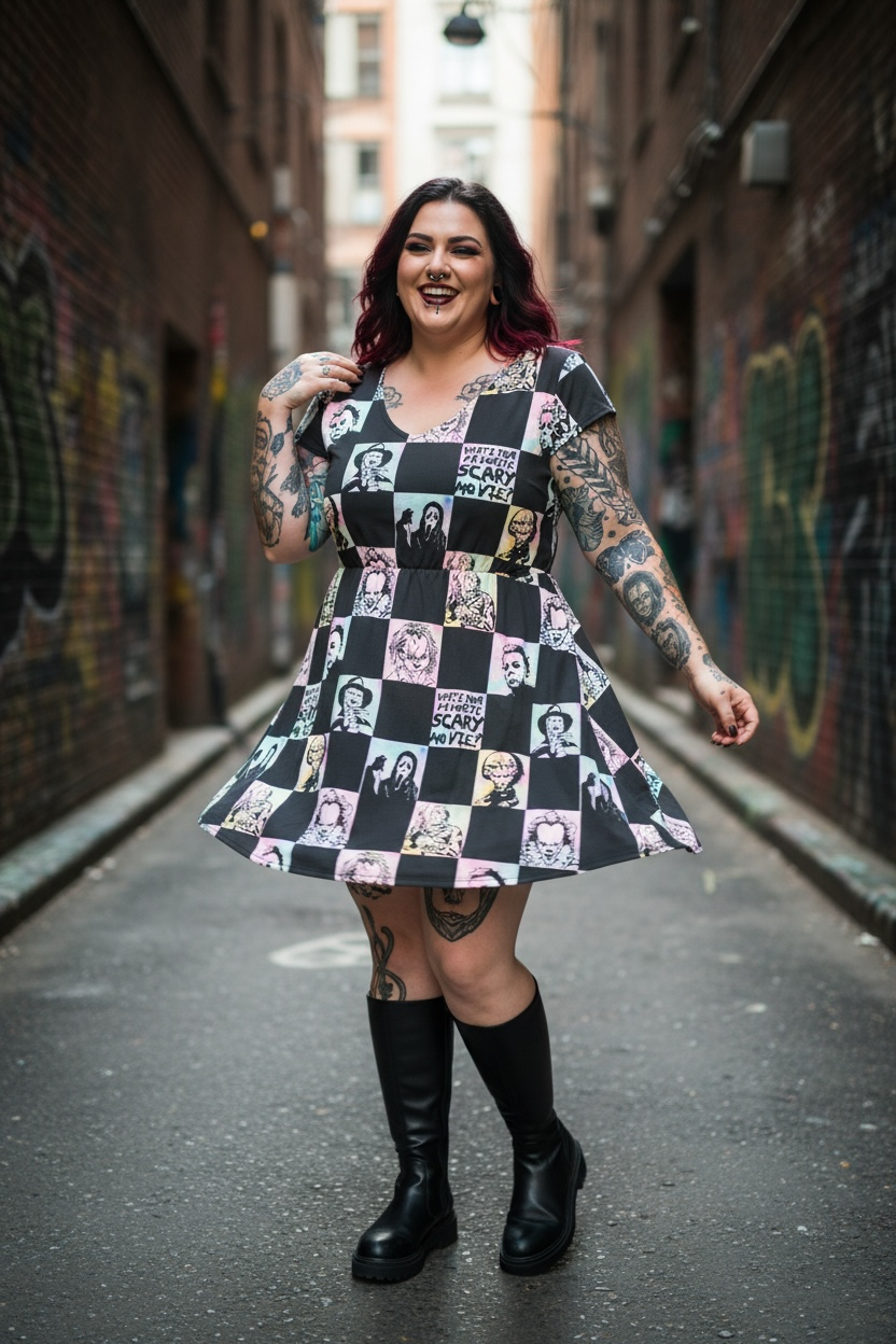 Australian Made Sweetheart Dress- Horror Guys