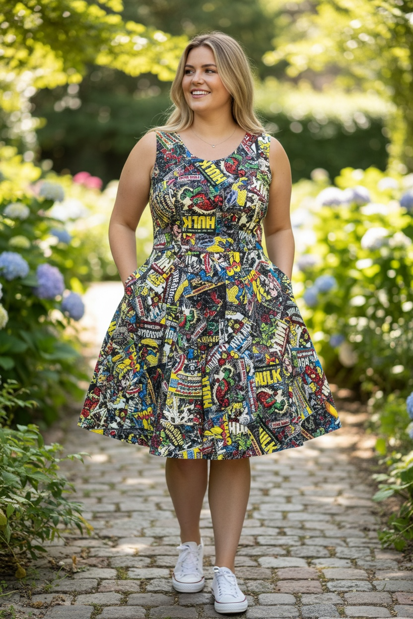 KC Dress- Marvel Comic