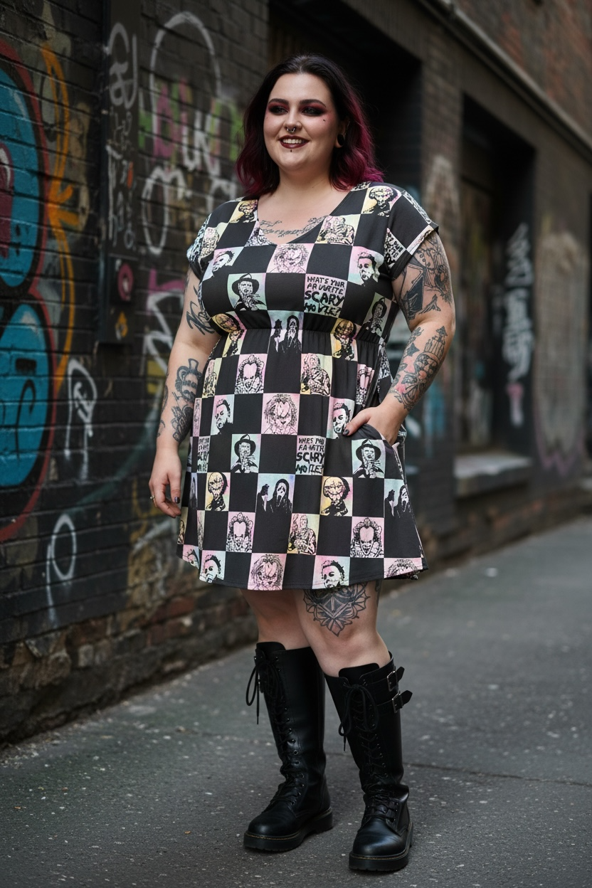 Australian Made Sweetheart Dress- Horror Guys