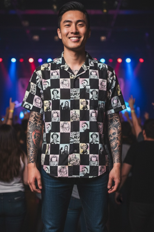 Australian Made Button Shirt- Horror Guys