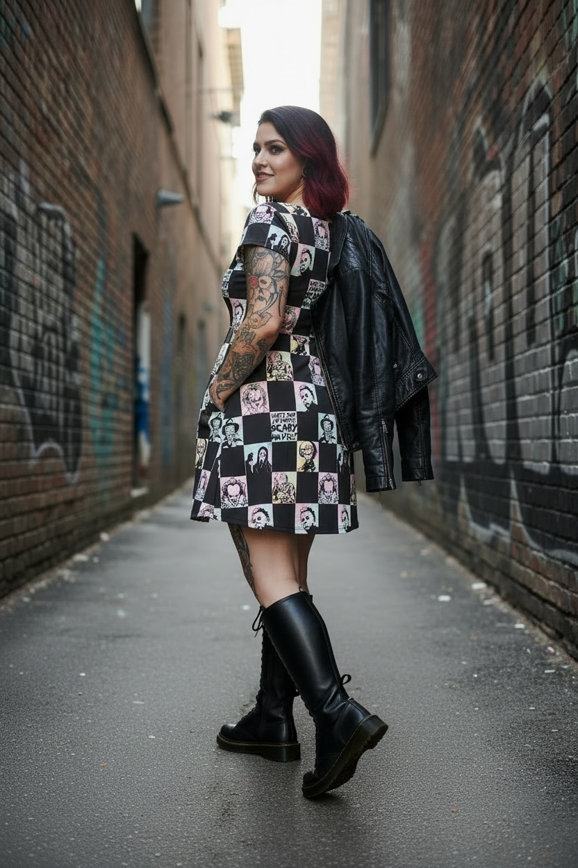 Australian Made Sweetheart Dress- Horror Guys