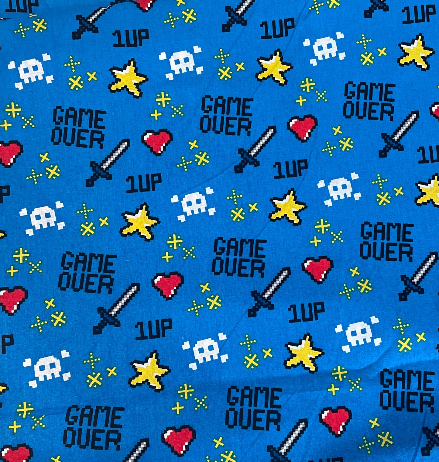 Scrub Top- Game Over