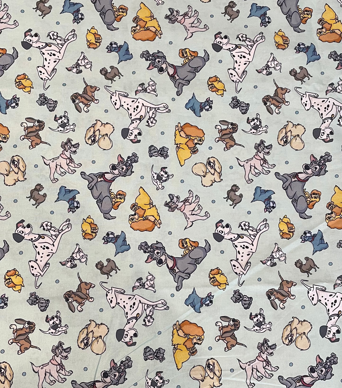 Scrub Top- Famous Cartoon Dogs