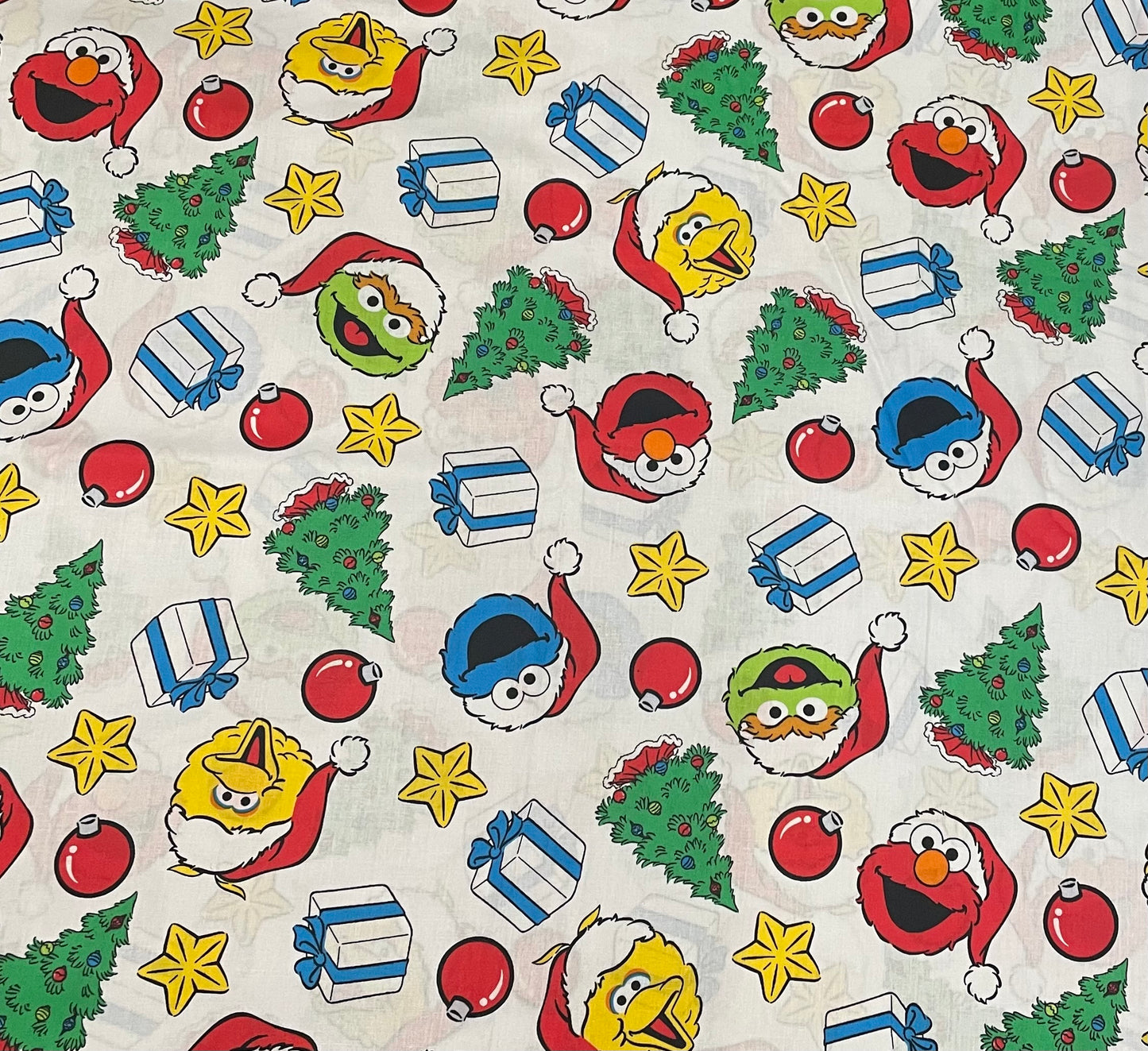 Scrub Top- Sesame Street Christmas