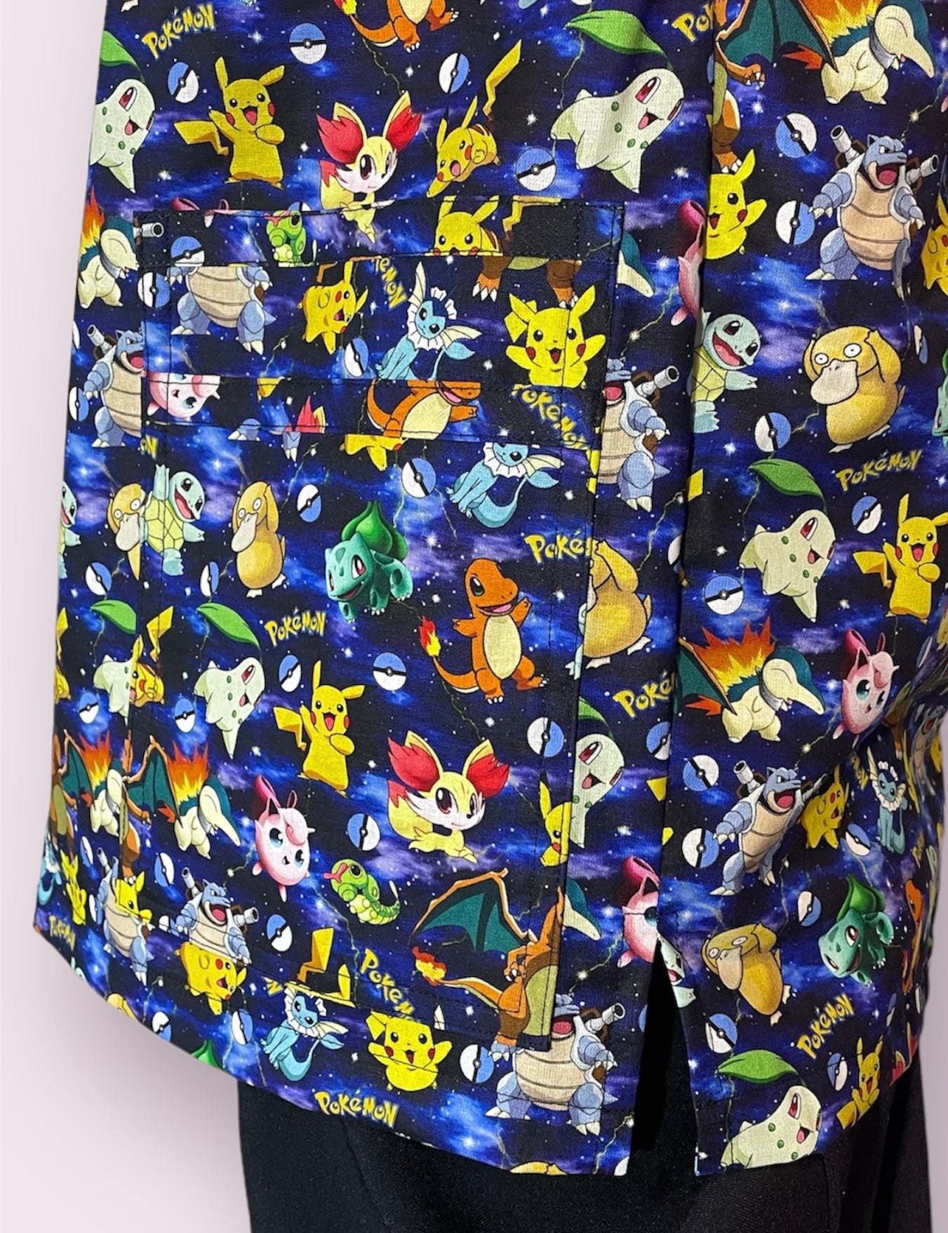 Scrub Top- Pokémon Scatter