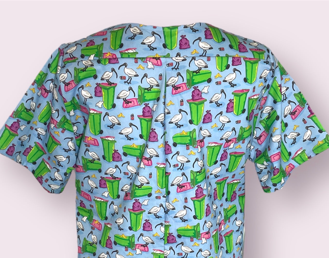 Scrub Top- Bin Chickens