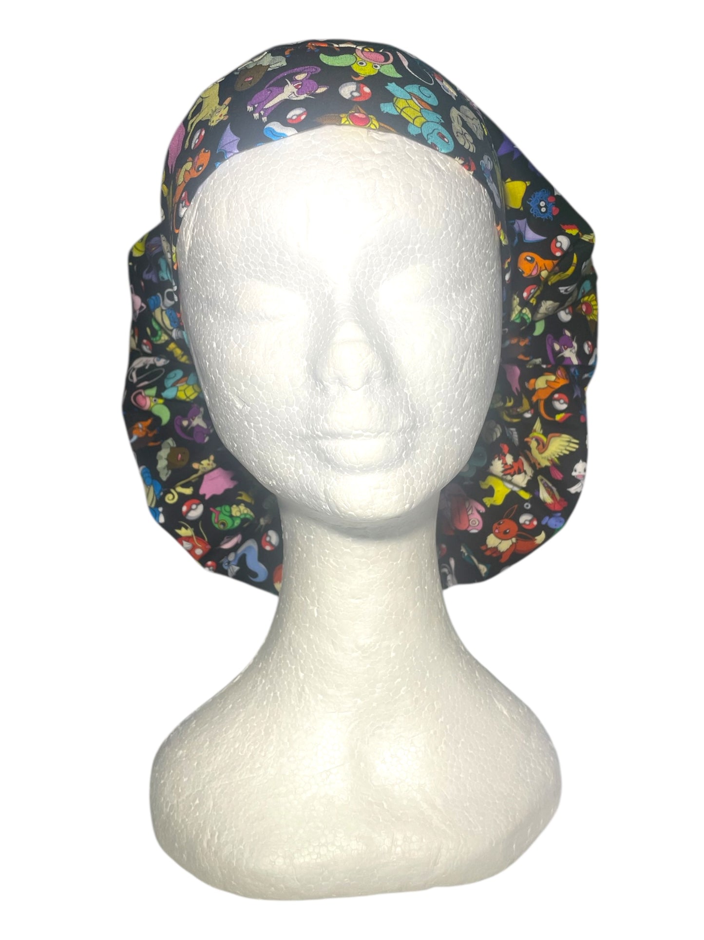 Australian Made Bouffant Style Scrub Cap- Pokemon OG