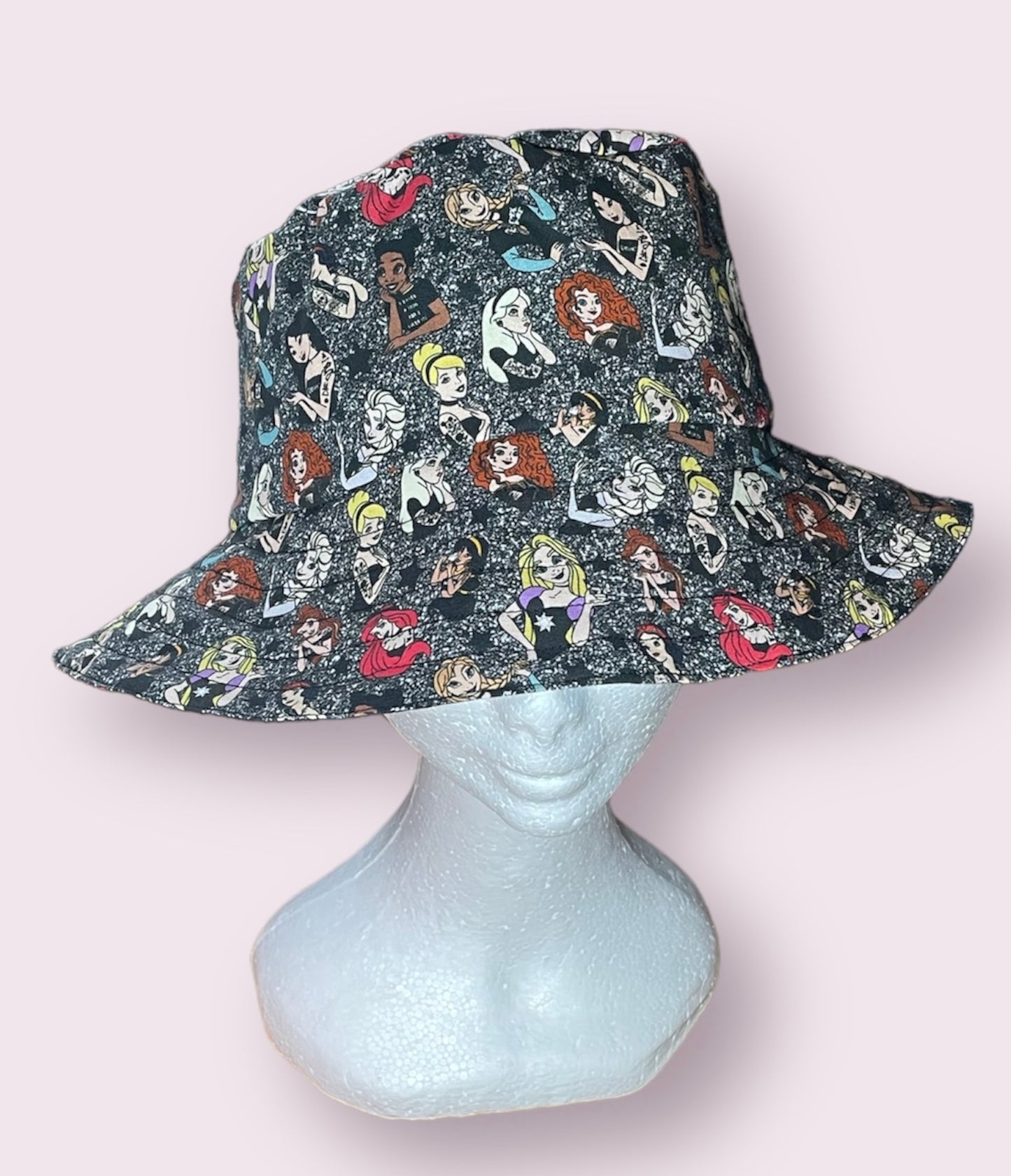 Fashion Hat- Rock Princesses & Plain Black