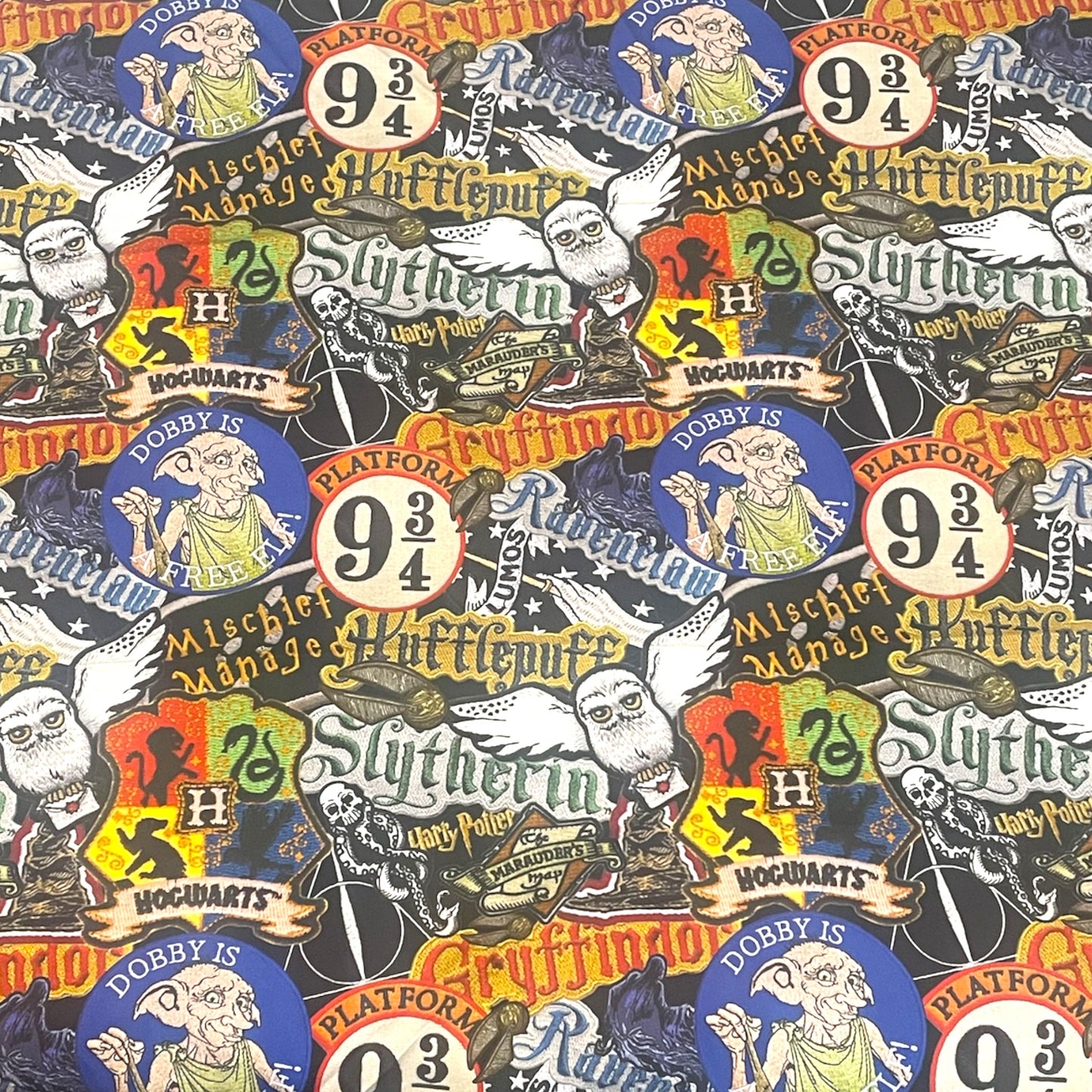 Australian Made Scrub Set- Harry Potter Patches