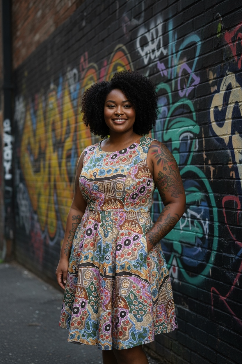 KC Dress- Desert Rush