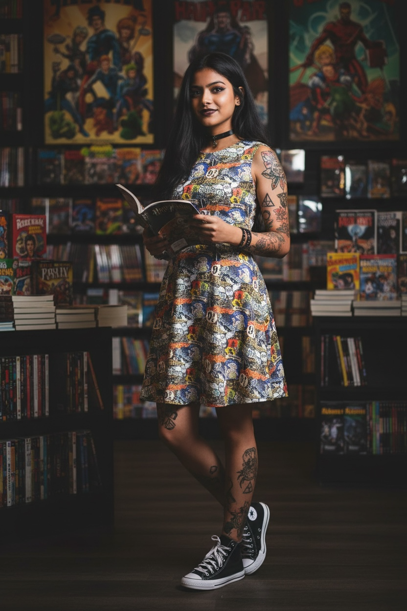 KC Dress- Harry Potter Patches