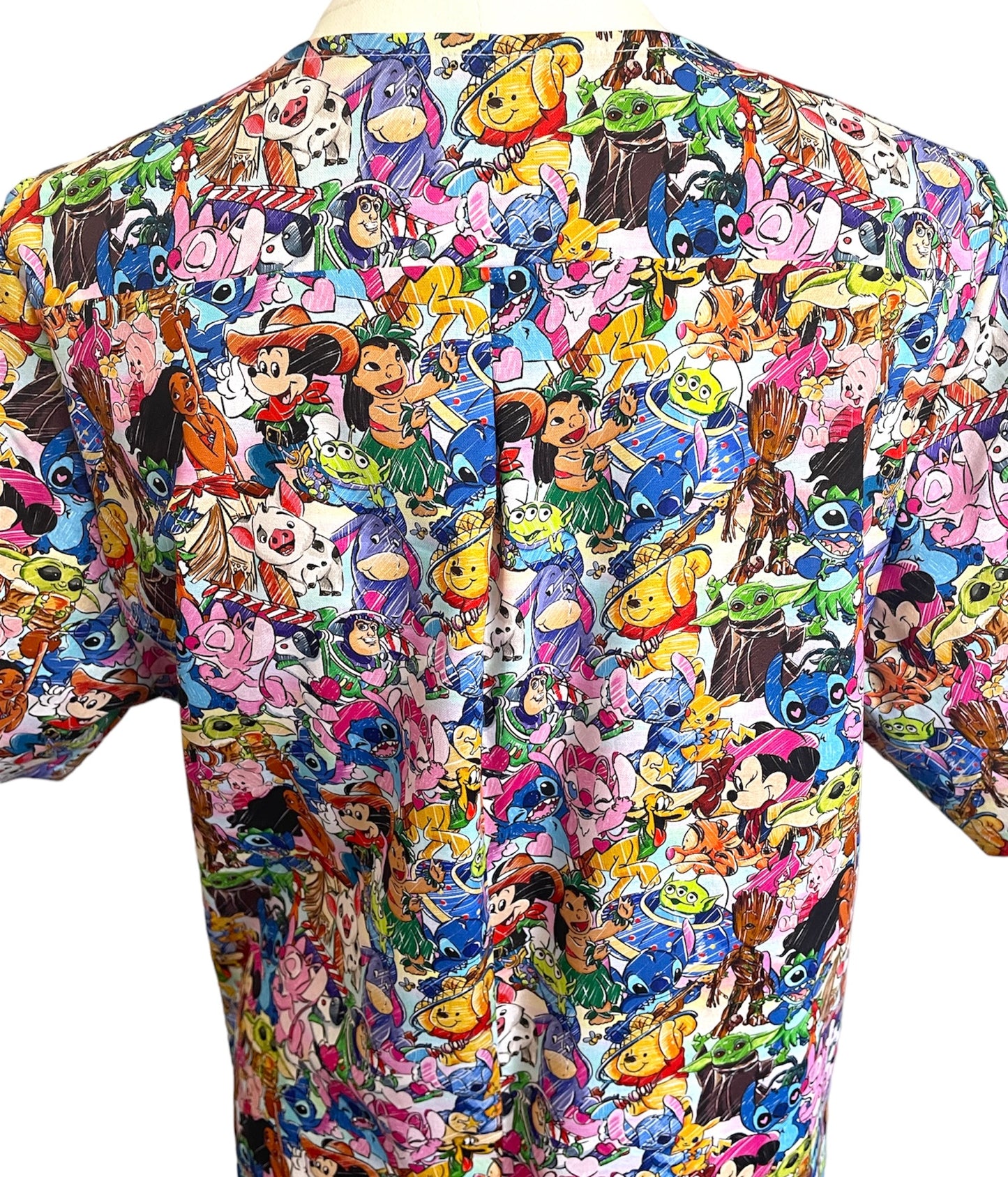 Scrub Top- Cartoon Favourites