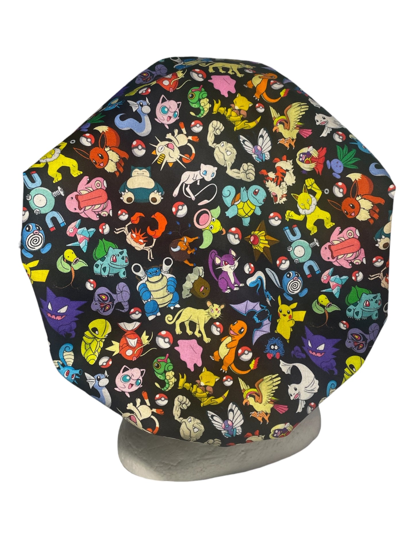 Australian Made Bouffant Style Scrub Cap- Pokemon OG