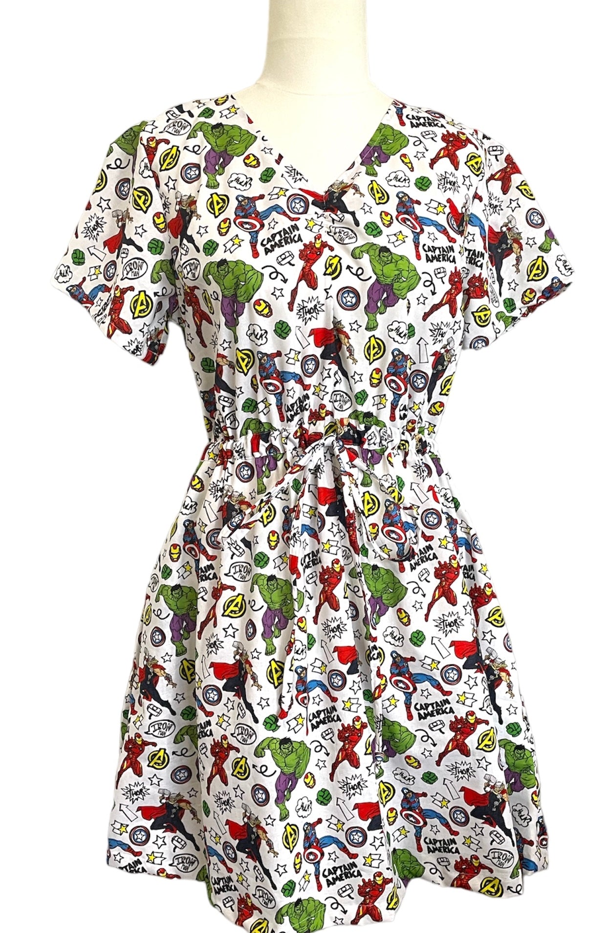 Sweetheart Dress- Marvel Scatter