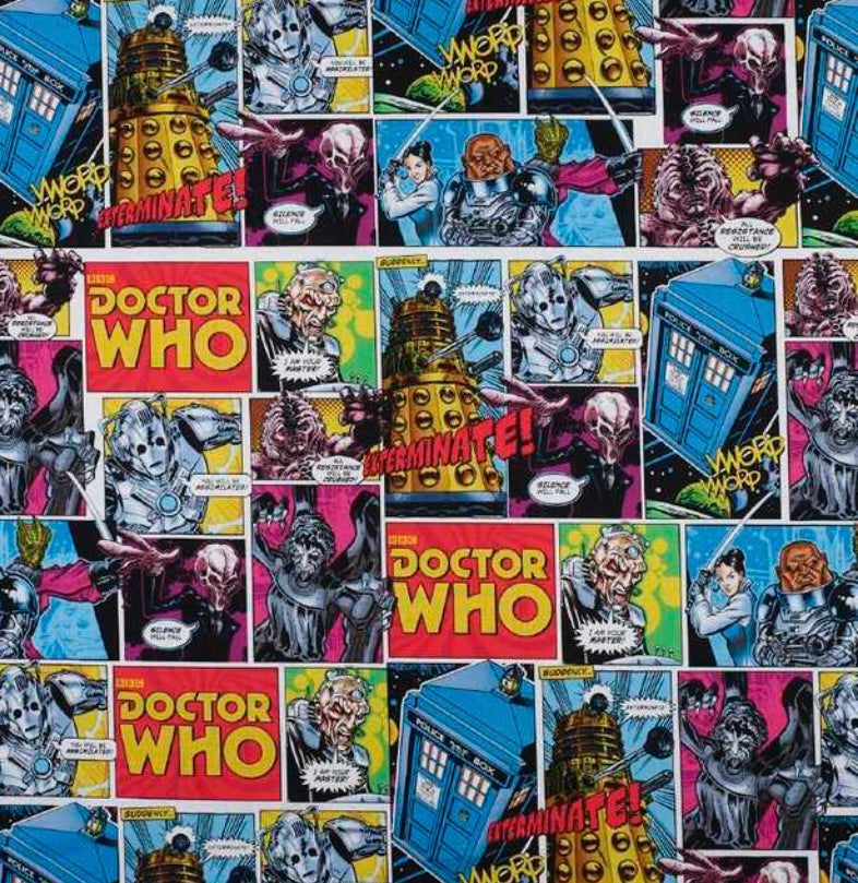 Scrub Top- DrWho