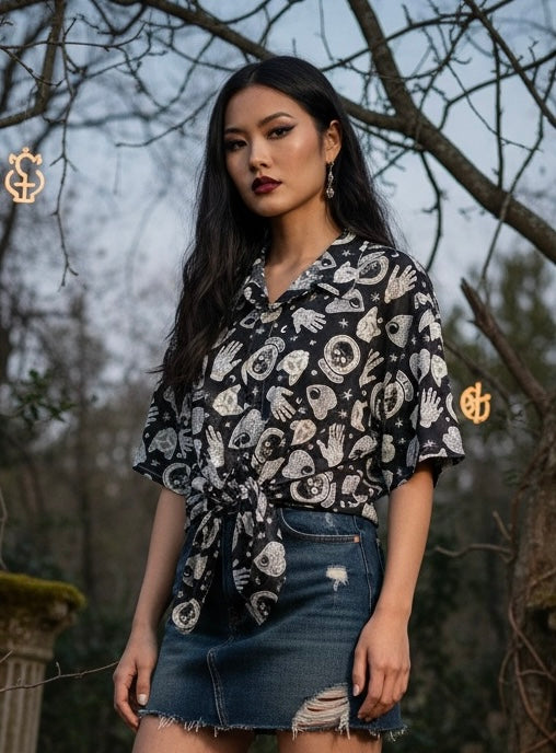 Button Shirt- Mystic