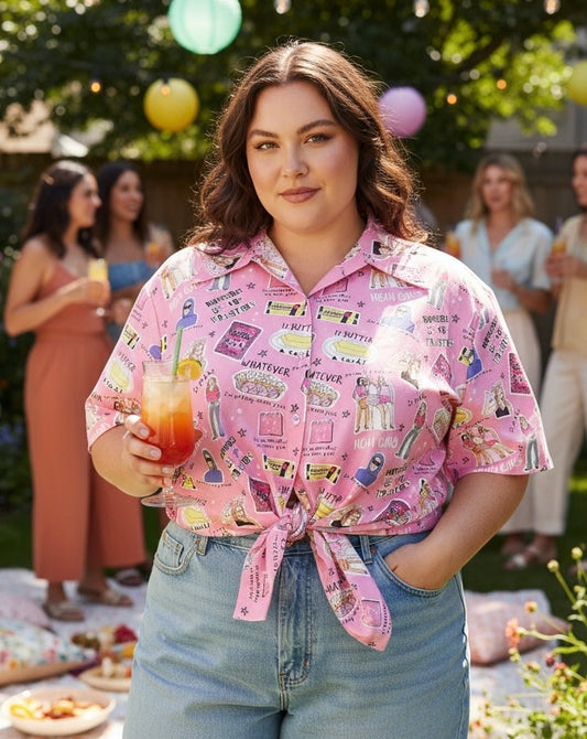 Button Shirt- Mean Girls