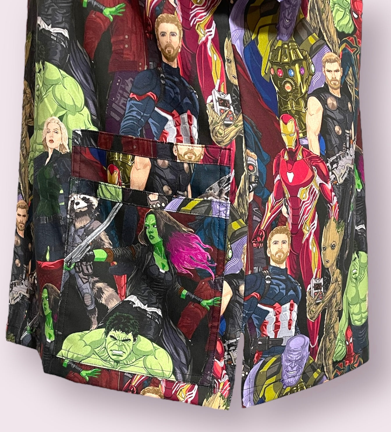 Scrub Top- Avengers Infinity