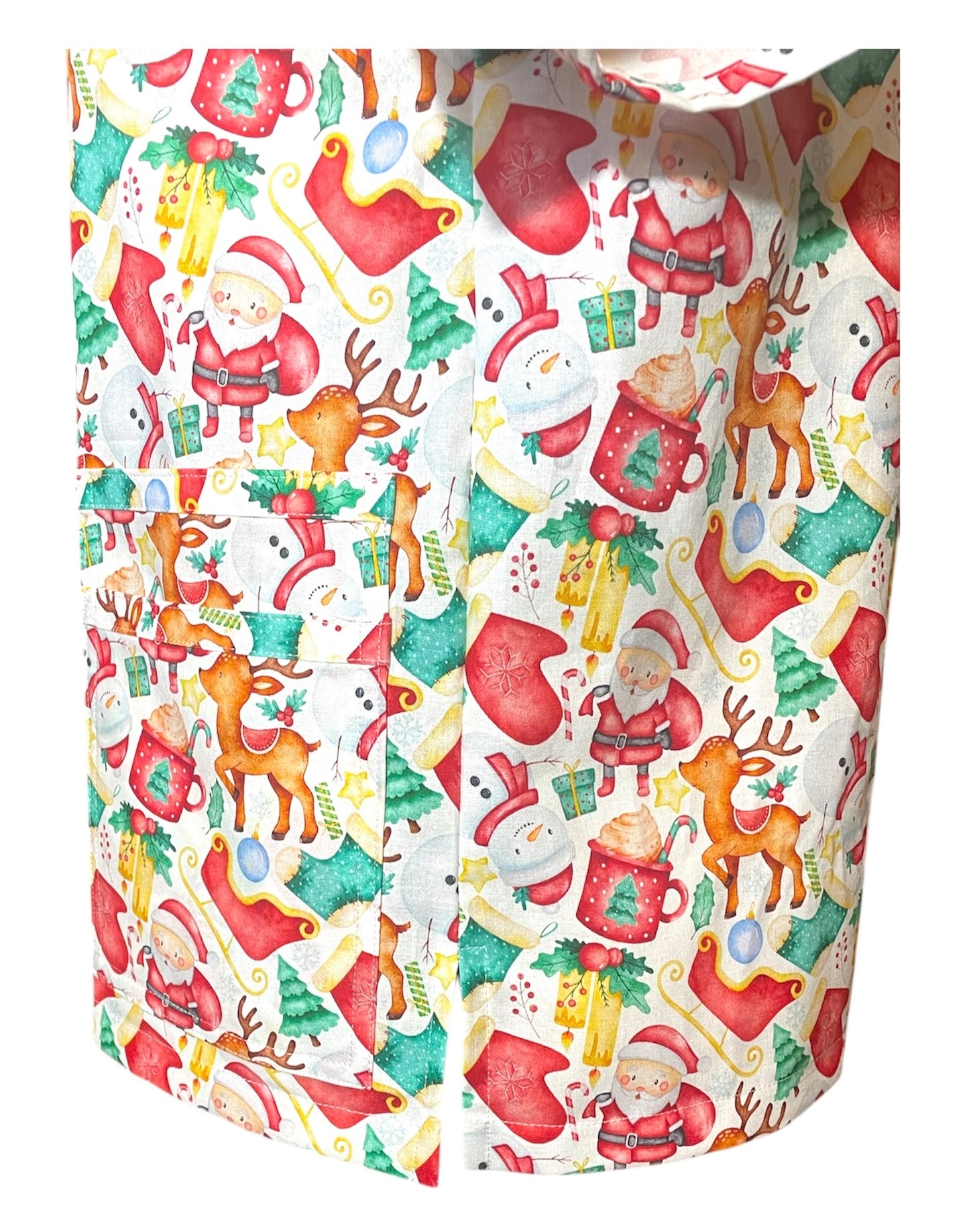 Scrub Top- Christmas Scatter