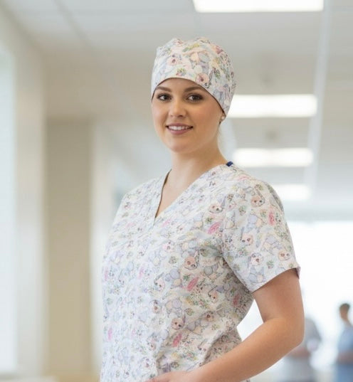 Australian Made Scrub Cap- Thumper/Bunny