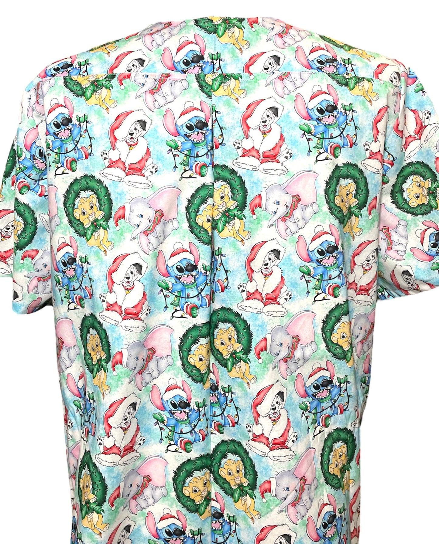 Scrub Top- Christmas Cartoon Favourites