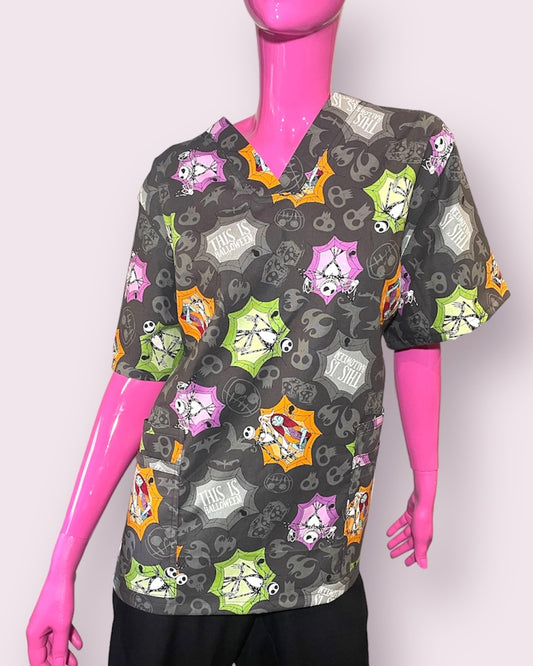 Scrub Top- NBC This is Halloween