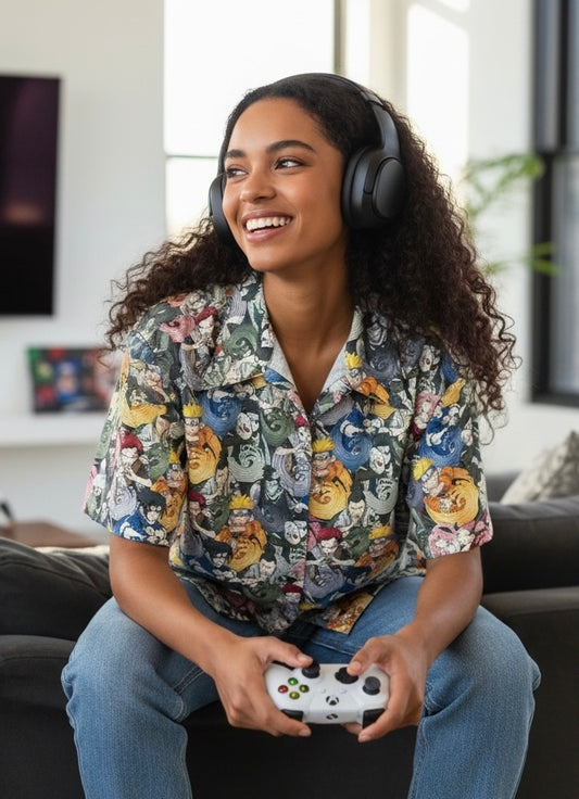 Button Shirt- Naruto