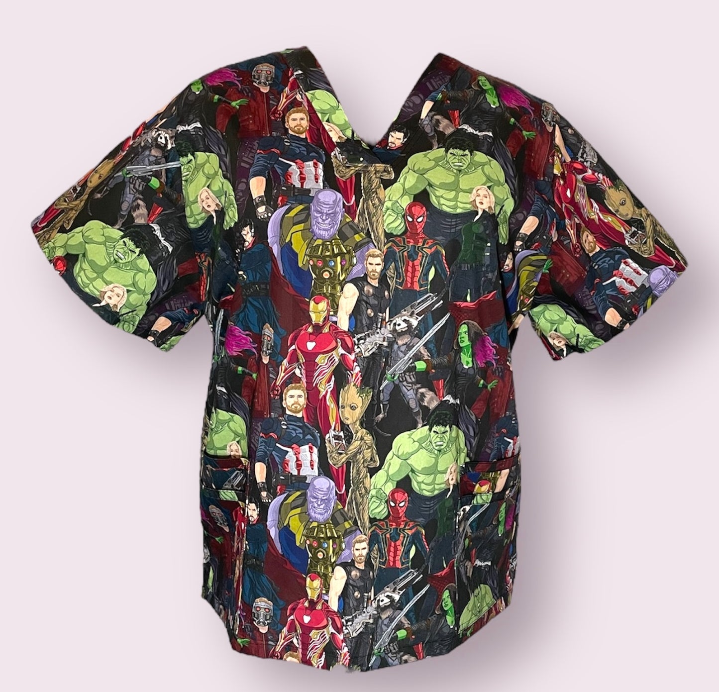 Scrub Top- Avengers Infinity