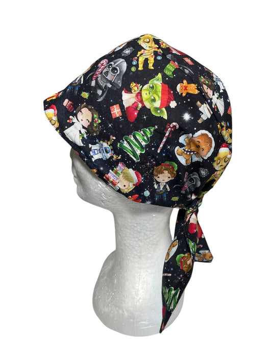 Scrub Cap- Starwars Christmas