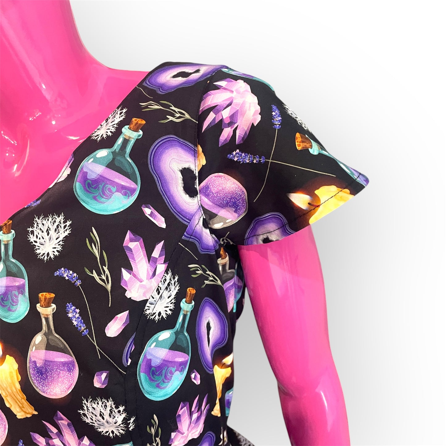 Candy Dress- Witchy Purple
