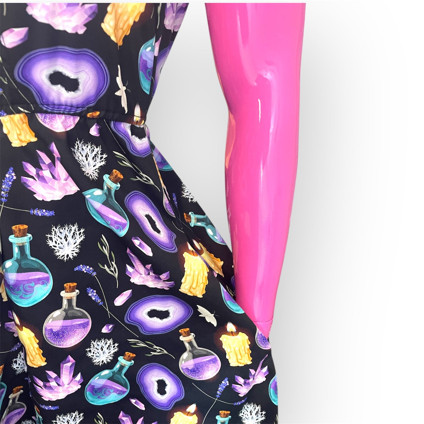 Candy Dress- Witchy Purple