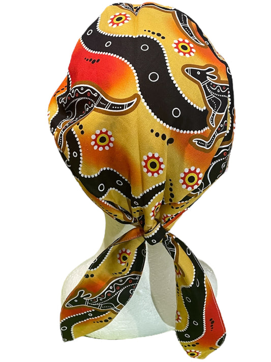 Scrub Cap- Desert Roos