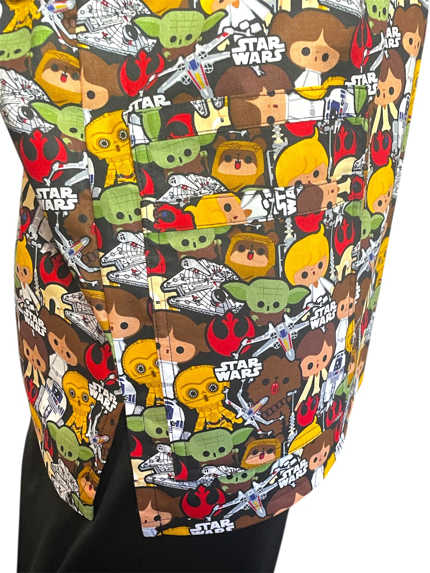 Scrub Top- Starwars Kawaii