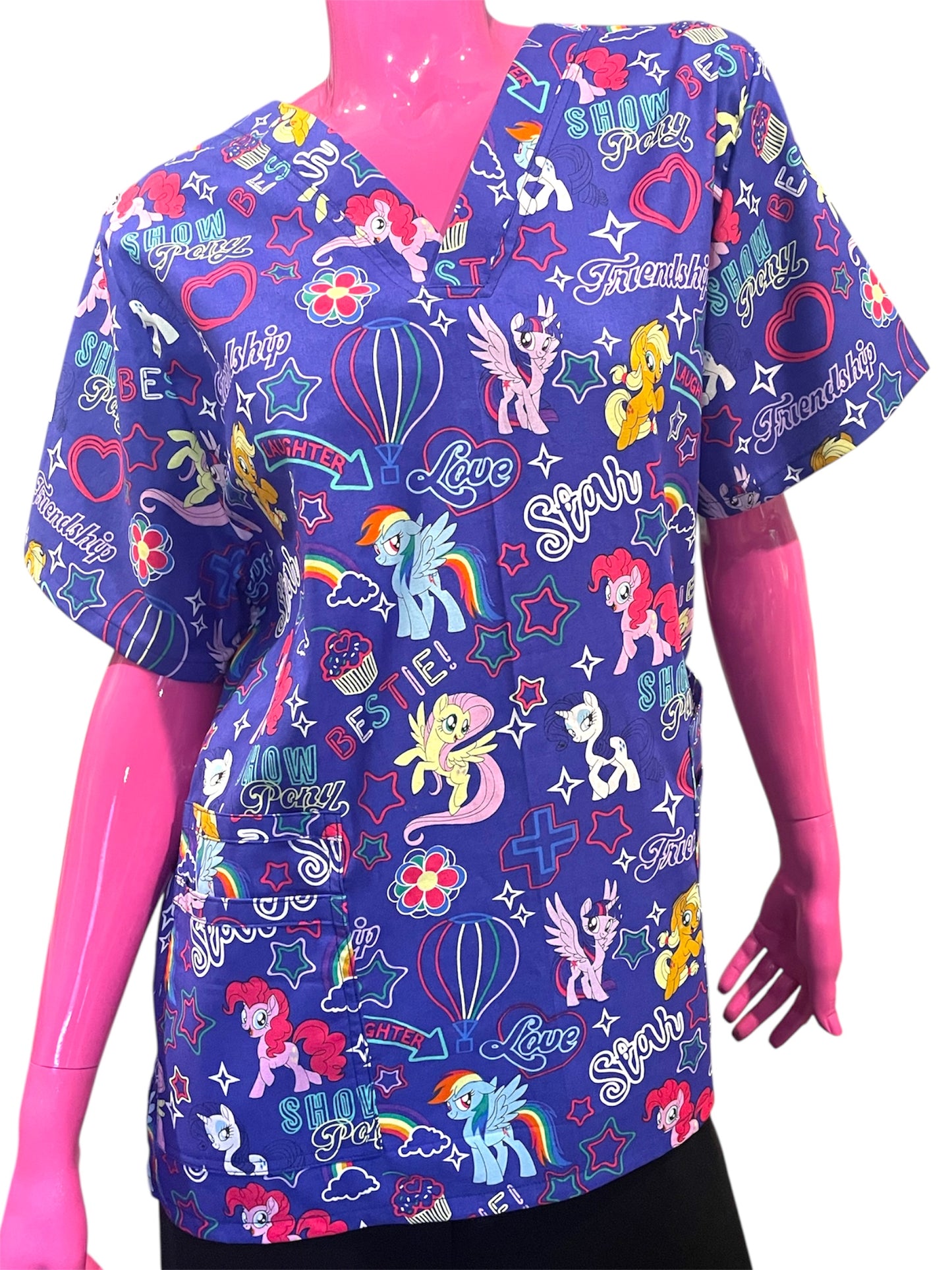 Scrub Top- My Little Pony