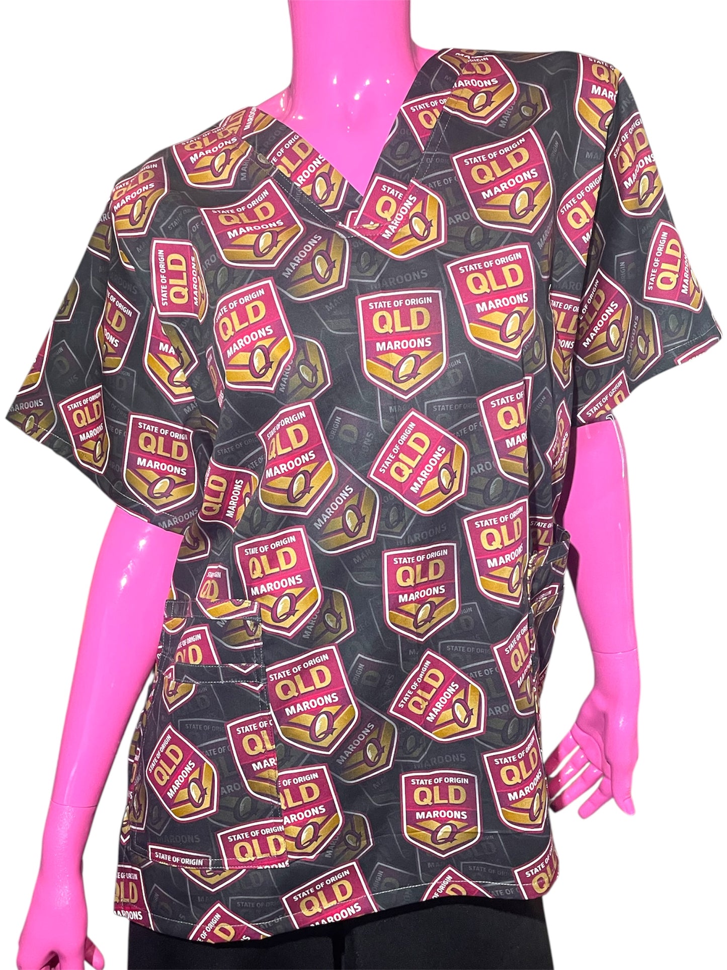 Scrub Top- State of Origin QLD