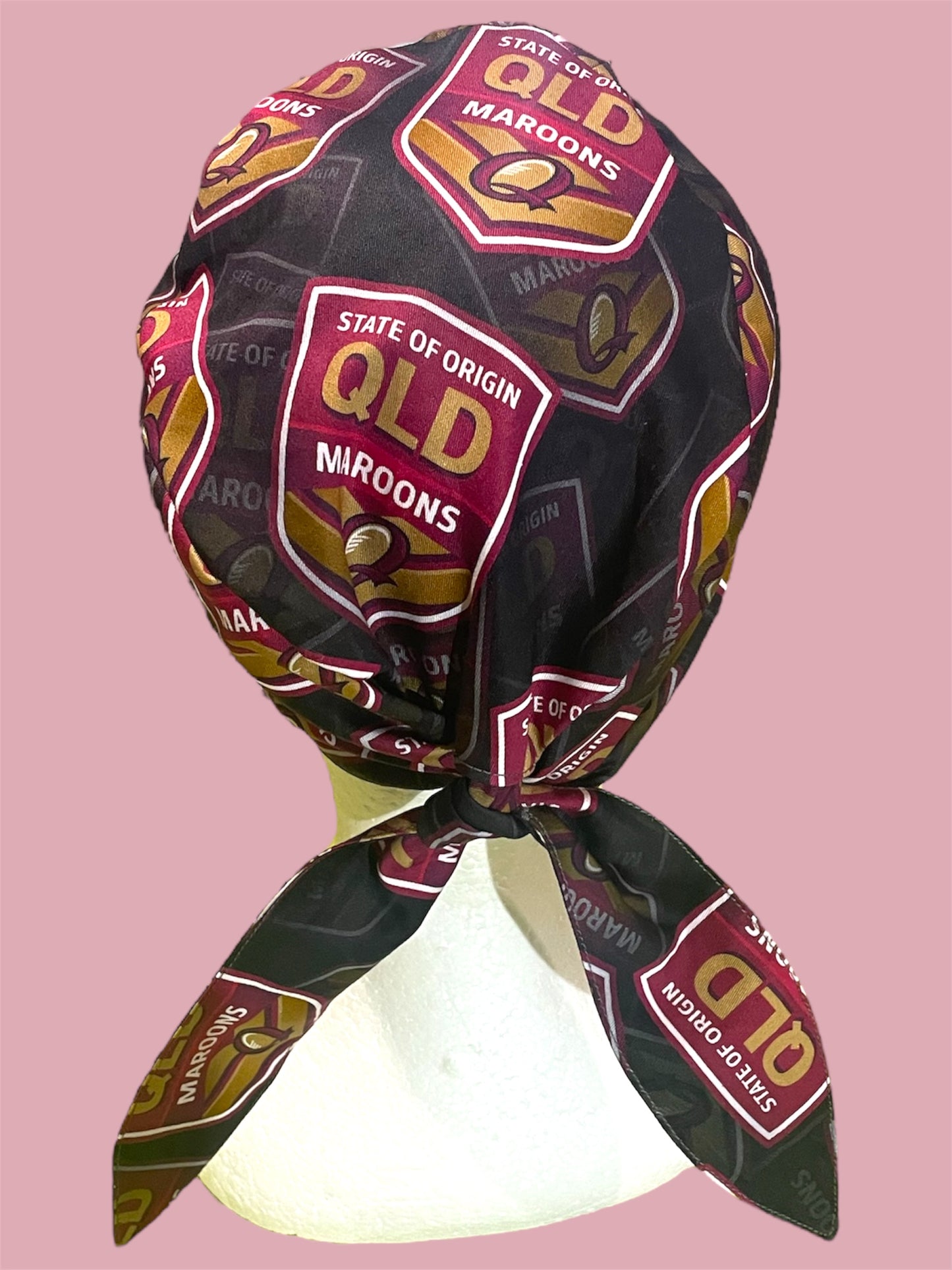 Scrub Cap- State of Origin Maroons