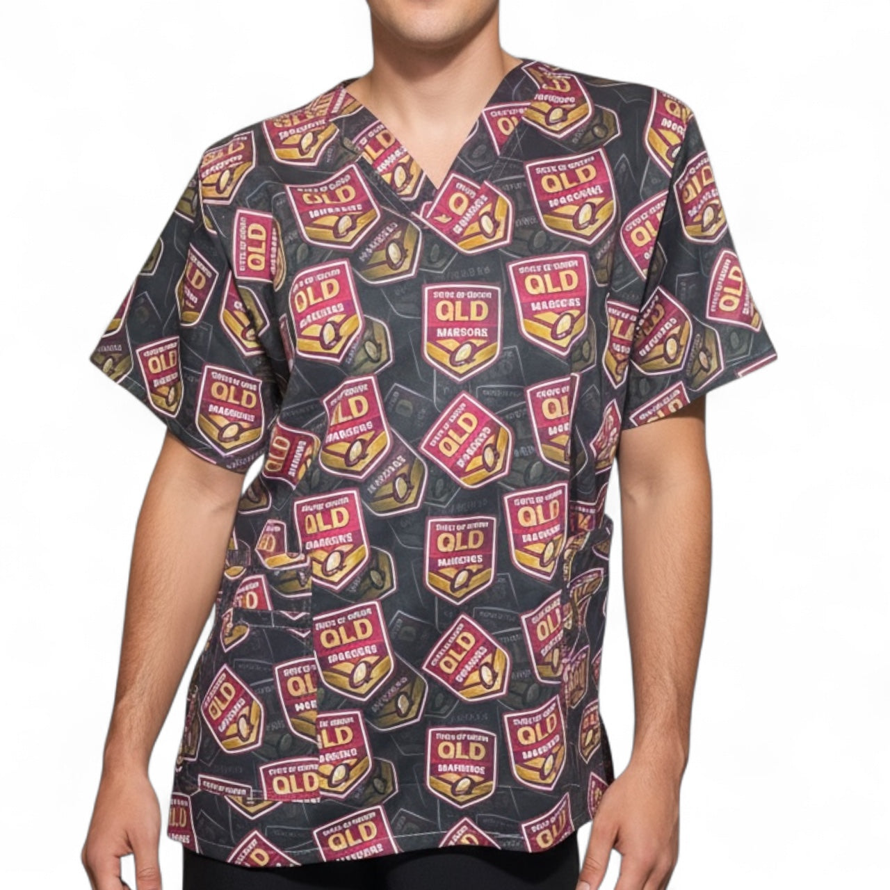 Scrub Top- State of Origin QLD
